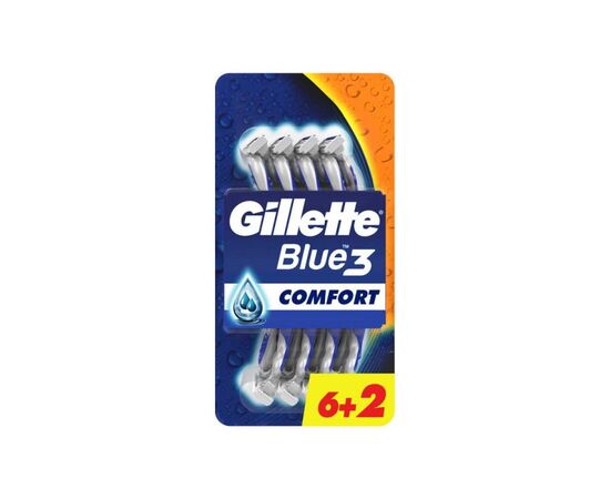 ერთჯერადი საპარსი Gillette Comfort Blue3 6+2 ც