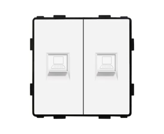 Розетка без рамки Socket Style 2 CAT6 RJ45 Internet белый