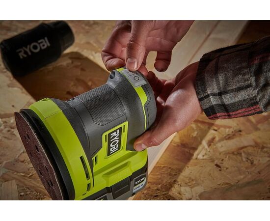 Аккумуляторная эксцентриковая шлифмашина Ryobi ONE+ RROS18-0 18V