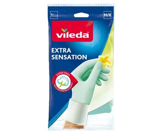 Gloves Vileda Extra Sensation 145752 M