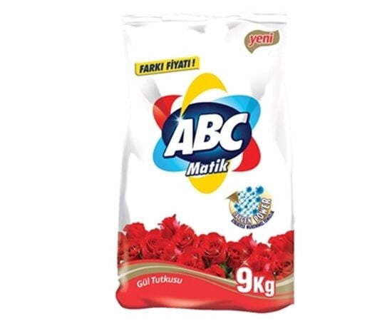 Washing powder ABC-automatic machine 9 kg rose