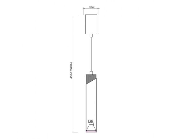 Hanger Milagro ML0284 NEO 1 GU10 Black gold