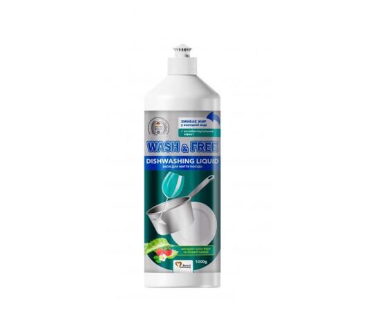 Dishwashing detergent Wash&Free aloe and strawberry 1000 g