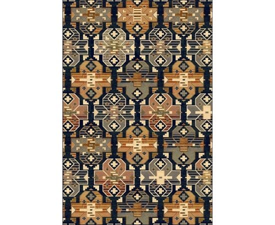 Carpet  Dywilan SUPERIOR DIAS NAVY 2476 cC1 170x235 100% WOOL