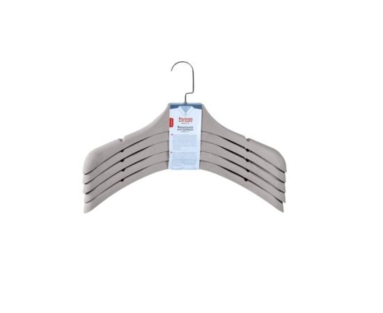 Clothes hanger Aleana 45x8cm 5pcs cocoa