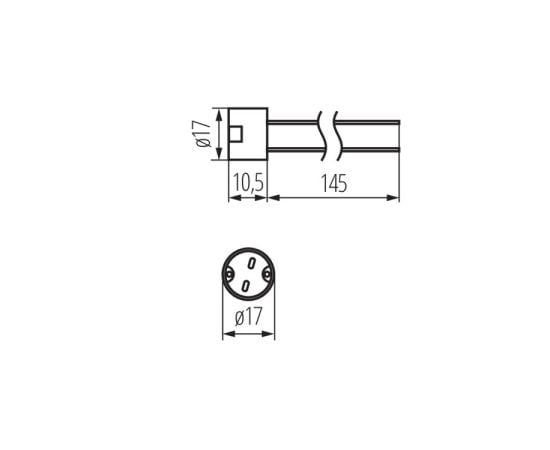 Ceramic cartridge Kanlux HLDR-GX5.3