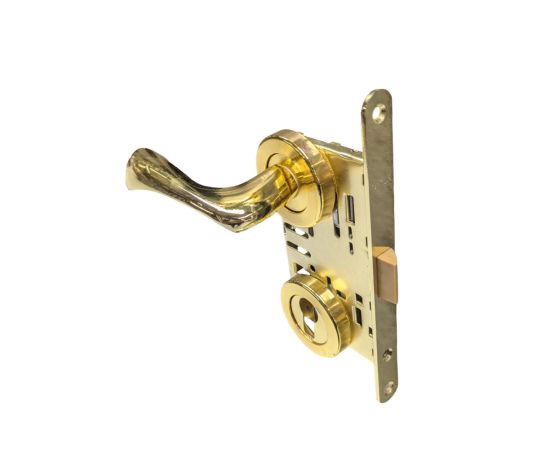 Set handle and lock Besa AGB 102486+102497+100527+102473 gold