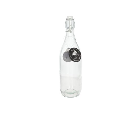 Glass bottle DannyHome 1l with funnel DH 1966_06-24