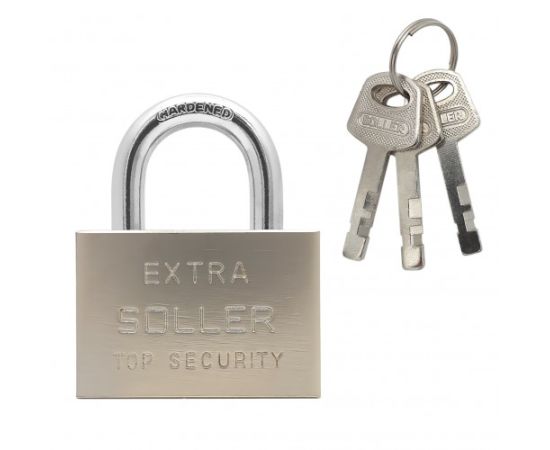 Padlock Soller Extra 601-60HD satin