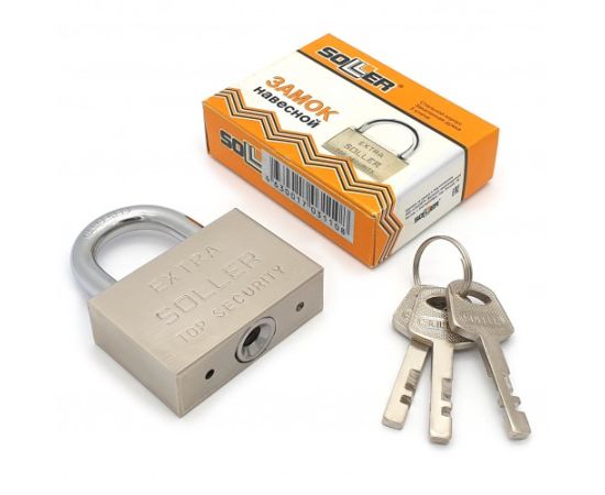 Padlock Soller Extra 601-60HD satin