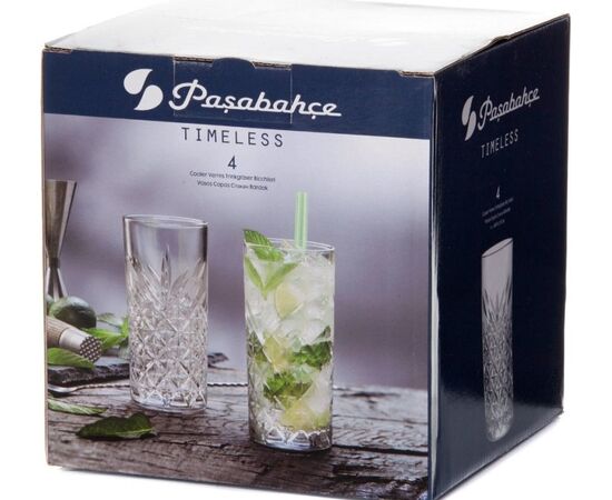 ჭიქა წვენის  Pasabahce TIMELESS 4 pcs 450 ml 952800