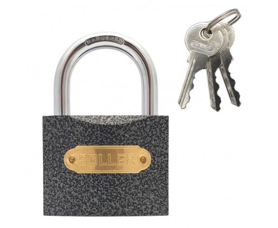 Padlock Soller 367-1 75mm glossy