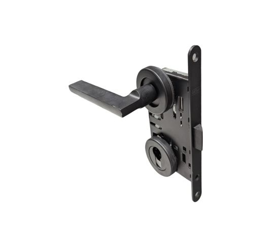 Set handle and lock Besa AGB 102486+102497+100527+102473 black