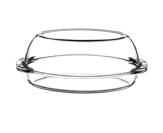 Glass bowl fireproof round 959022-4 2l