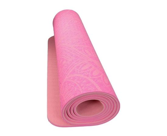 Yoga mat pink LIFEFIT