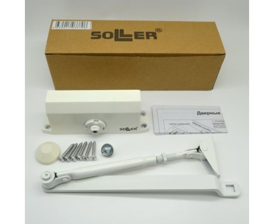 Door closer Soller №201 25-35 kg white