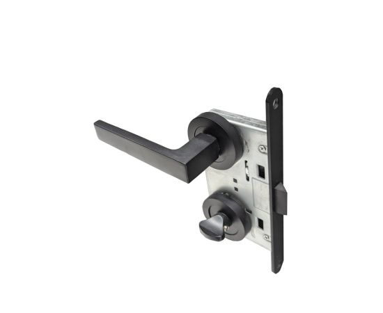 Set handle and lock BT Group 5-002-52 BL black