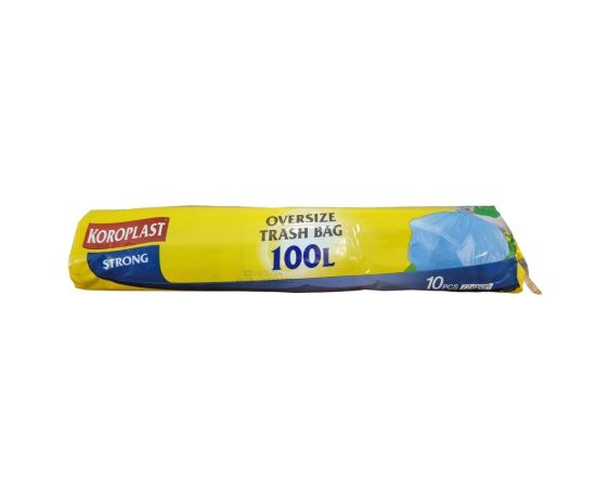 Garbage bag Koroplast 100l 72x95cm 10pcs blue