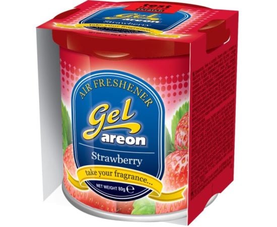 Ароматизатор желе Areon Gel GCK14 клубника 80 г