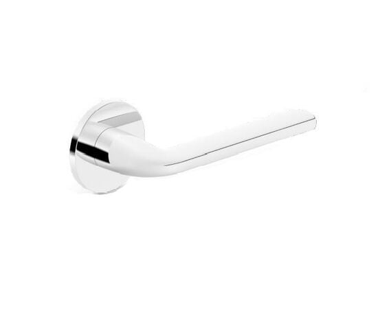 Door handle rossete Metal-Bud Bella R Slim ZBEOSCB with protective lid SZOSLCBY chrome