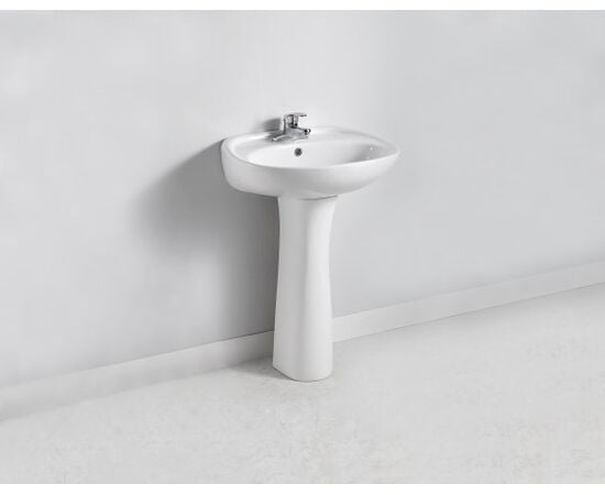 Wash basin with pedestal XFH-210