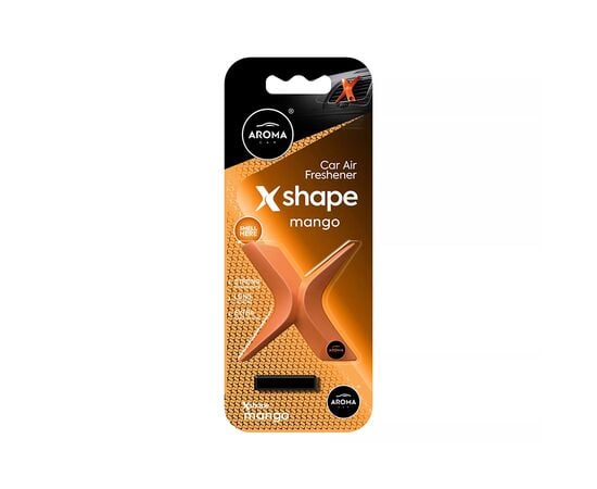 არომატიზატორი Aroma Car Xshape Polymer Mango 8 გრ