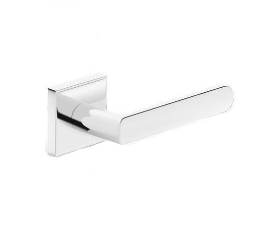 Door handle rossete Metal-Bud LUNA R ZLUKCB with protective lid SZQCBY chrome