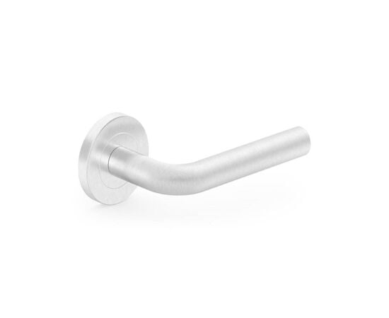 Door handle rossete Metal-Bud DOMINO DNO with cylinder cover NNY