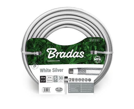 Hose Bradas NTS White Silver WWS1/250 1/2" 50 m