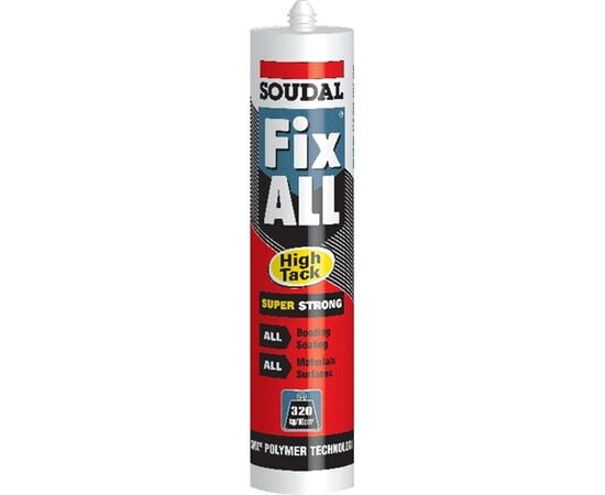 Acrylic Sealant Soudal Fix All Hight Tack 280 ml white