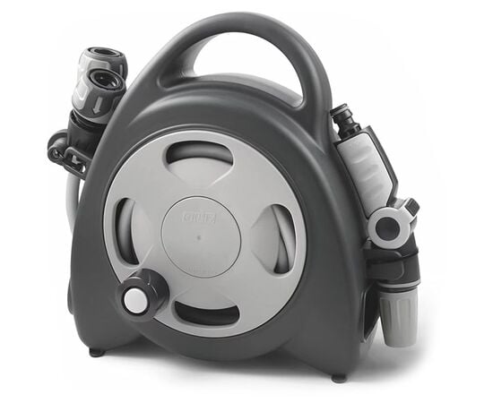 Reel with hose and accessories GF Aquabag Maxi GF80295608 16.5 m gray