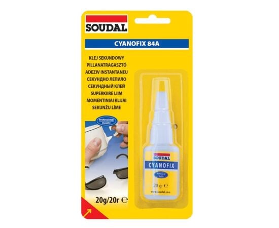 Adhesive Soudal Cyanofix 84A 20 g.