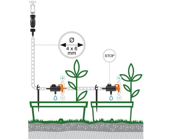 Dripper kit GF 12 VASE GF80006299