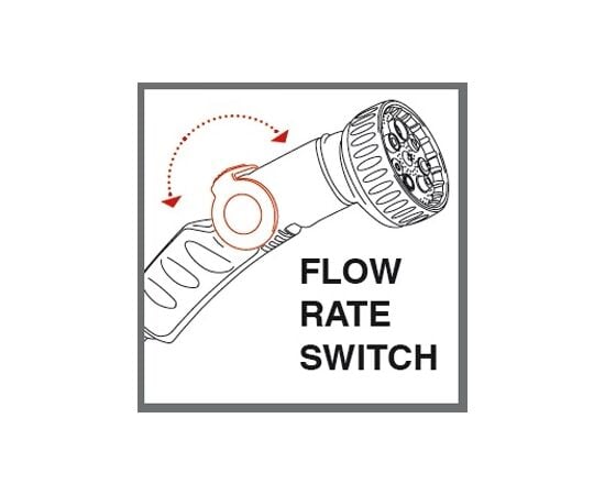 Насадка поливочная с 8 режимами GF GF80005528