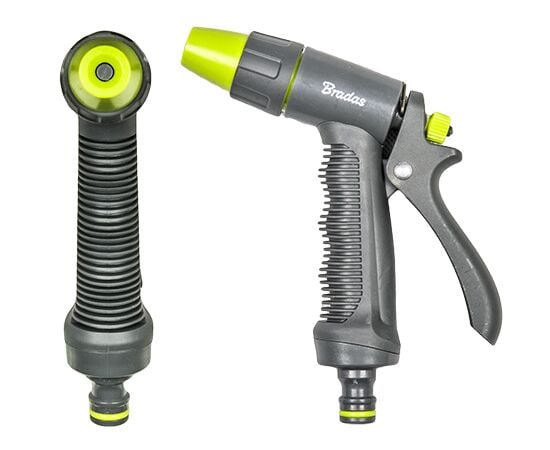 Adjustable watering gun, straight Bradas Lime Edition LE-5101