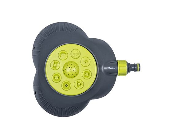 Sprinkler on base, 8-function Bradas Lime Line LE-6202