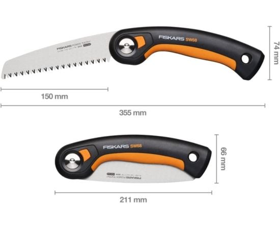 Пила садовая складная Fiskars SW68 1067552