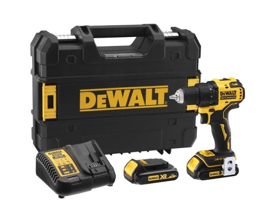 Аккумуляторный дрель-шуруповерт бесщеточный DeWalt DCD708S2T-QW 18V