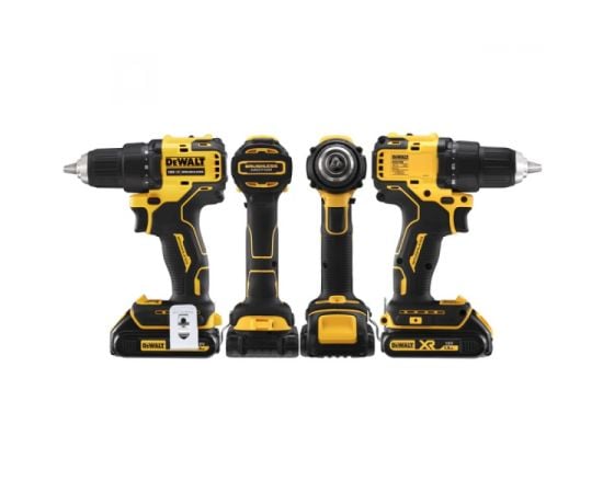 Аккумуляторный дрель-шуруповерт бесщеточный DeWalt DCD708S2T-QW 18V