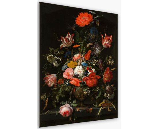 Glass picture Styler Red Bouquet GL388 50X70 cm