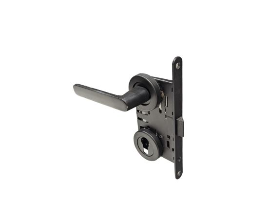 Set handle and lock Besa AGB 102481 +102495+101717+102473  black