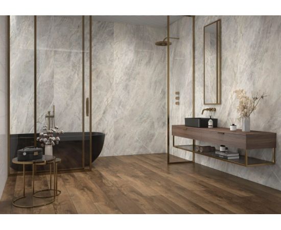 Porcelain tile Cerrad GUARDIAN WOOD BROWN 1202x193x8