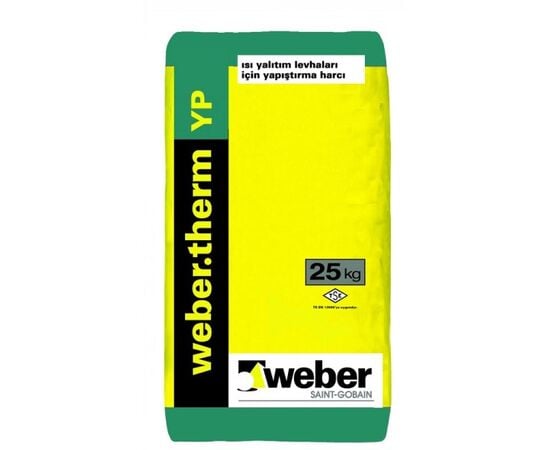 წებო პოლისტიროლის Weber.therm YP 25 კგ