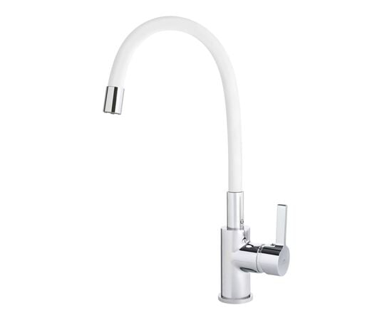 Kitchen faucet Rubineta Flexy-33 FL30078 White