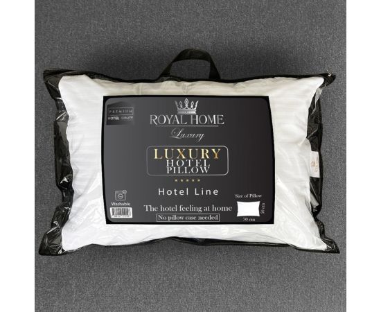 Pillow Royal Home 50x70 sm 100% cotton Silicon fiber