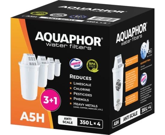 შესაცვლელი კარტრიჯი AQUAPHOR A5 H 3+1