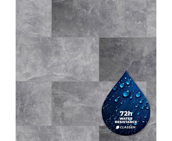 Laminate water resistant Classen Visiogrande Sichtestrich hell Aqua Protect56016 604x280x8 mm AC4/32