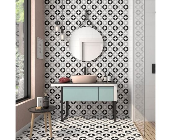 Керамогранит Geotiles Bora Black 223x223 мм