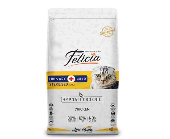 Dry food for sterile cats Felicia chicken meat 2kg