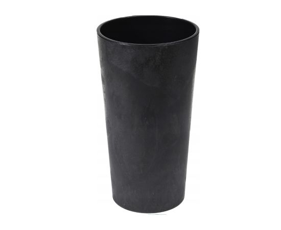 Flower pot black Lamela LILIA ECO 29,5 l